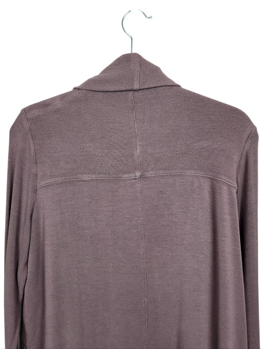 Athleta Canopy Wrap In Nirvana Mineral Modal Blend Cardigan Sweater Women Size M - Picture 7 of 15